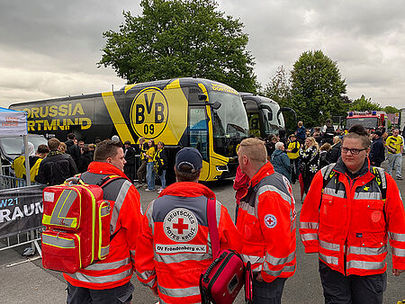 BVB DEW21 Fußballspiel