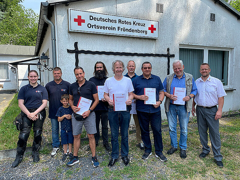 Blutspender, Ehrungen, Auszeichnung, Urkunde
